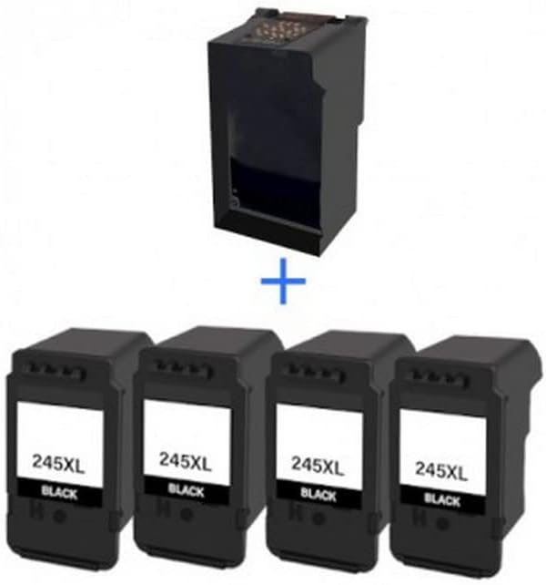 Miniatura 2 de SuppliesMAX Repuesto remanufacturado para Canon PIXMA iP-2820MG-25503050MX-490495TR-45204551 Negro ECO-Saver Kit (PG-245XL-ECO)