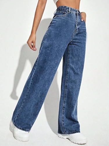 Image of KOTTY Women's Straight Fit High-Rise Stretchable Jeans