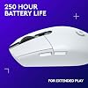 Logitech G305 Lightspeed Mouse Gamer Inalámbrico - Blanco | 12,000 DPI, Ligero, 6 Botones Programables, Batería 250h, Memoria Integrada, Compatible con PC y Mac 8