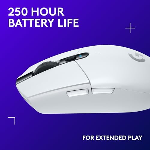 Logitech G305 Lightspeed Wireless Gaming Mouse - White - 3