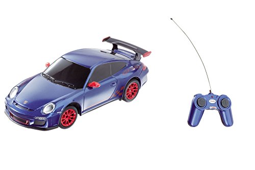 Preisvergleich Produktbild Mondo Motors 63098 - Porsche GT3 RS Maßstab 1:24, Grau / Rot