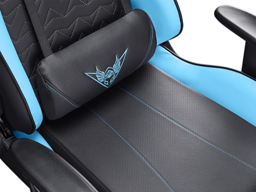 VALK Nyx - Silla Gaming, Silla Gamer, Reclinable 160º, Reposabrazos 2D, Transpirable, Ergonómica, Silla Escritorio Silla Oficina, Azul