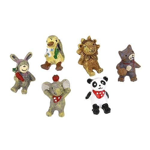 Petits Animaux Kit De Micro Ornements en Résine POPETPOP 40pcs - 6