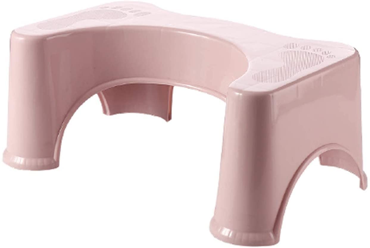Hurken Toilet Kruk 9 Inch Antislip Badkamer Step-up Ontlasting Verlicht Constipatie Opgeblazen Gevoel