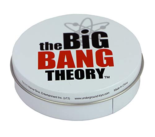 The Big Bang Theory Lot de 4 dessous de verre en métal avec motif chaton doux et bazinga inclus