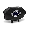 Rico Industries NCAA Penn State Nittany Lions Black Deluxe Grill Cover Deluxe Vinyl Grill Cover - 68" Wide/Heavy Duty/Velcro Staps