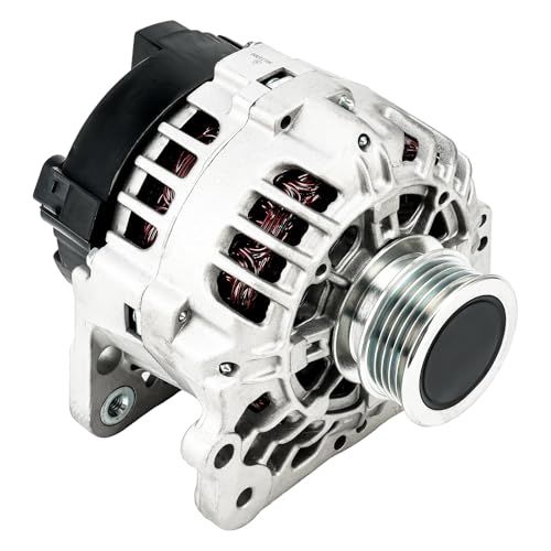 KAC Automotive Replacement Alternator, Alternator Replacement For Jetta 2005-2011 GOlf 2010-2014 2.5L 11254