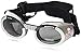 Doggles Dog Goggles ILS Skull and Cross Bones Frame / Smoke Lens Large