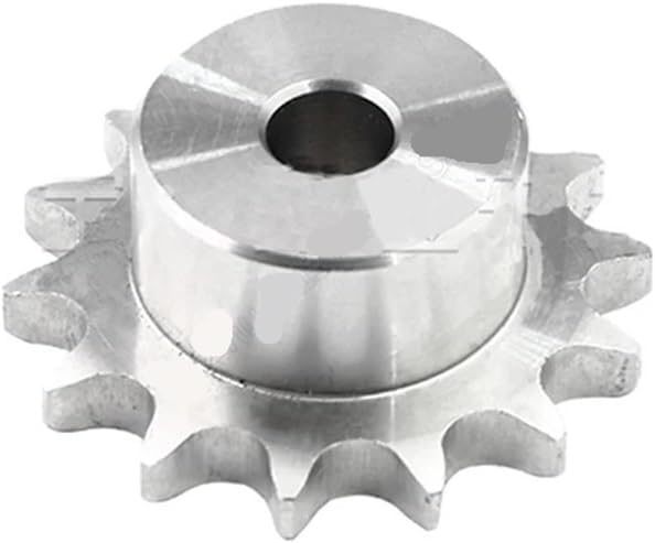 Mechanical Roller Chain Sprockets Tooth Roller Chain Sprocket,1pc 15-30 Tooth 04C Chain Gear 304 Stainless Steel Bore 6mm 8mm 25H Industrial Sprocket Wheel Motor Chain Drive Sprocket(20 Teeth (Bore 6m