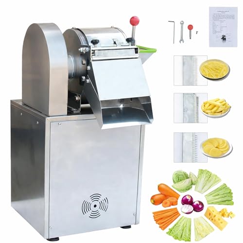 Commercial French Fry Cutter with 1500W Motor