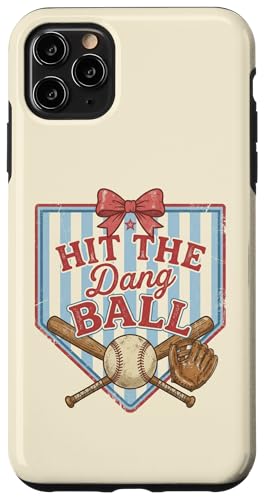 ���킢�����f�B�[�X Hit The Dang Baseball Mom �X�}�z�P�[�X iPhone 11 Pro Max �p