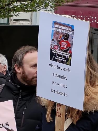 Visit.brussels protest against budget cuts