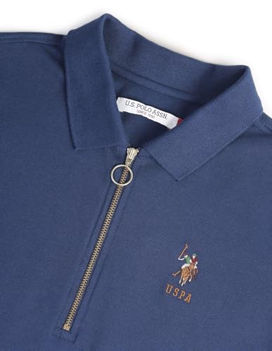 Image of U.S. Polo ASSN. Women's Cotton Regular Fit Solid Polo Shirt