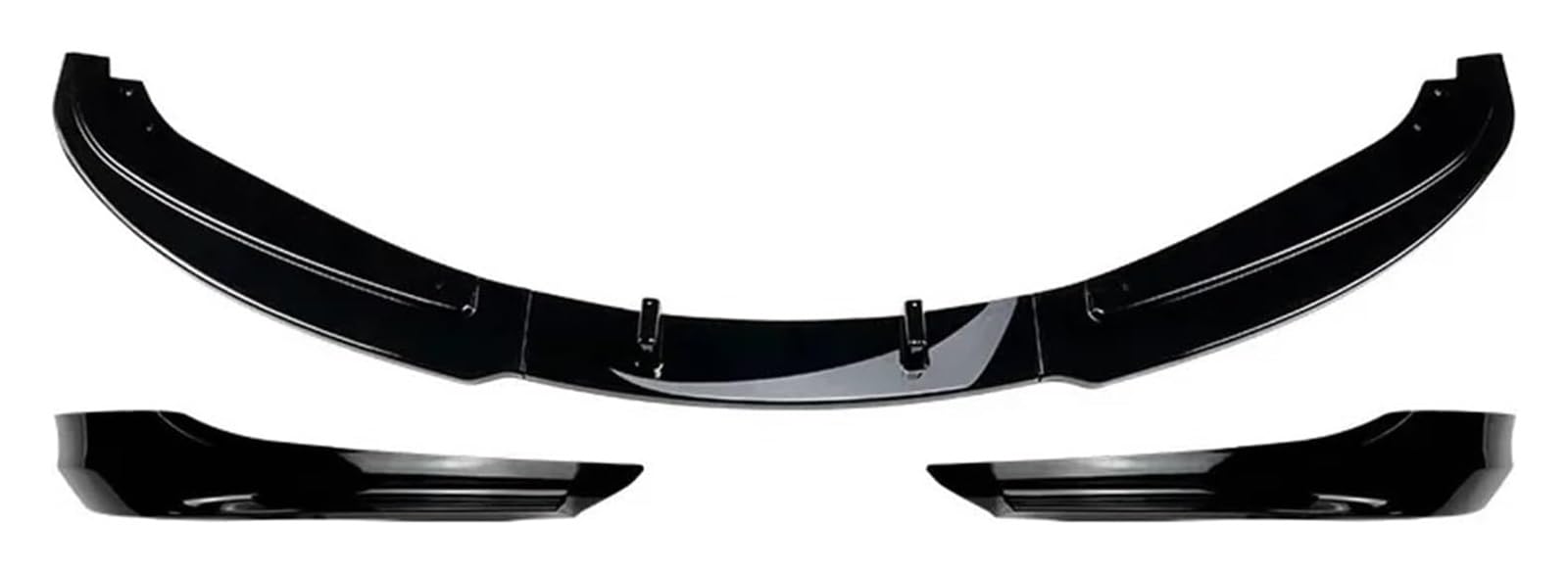 Splitter pare-chocs avant BMW E90 E91 LCI 2007-2012 spoiler canard noir