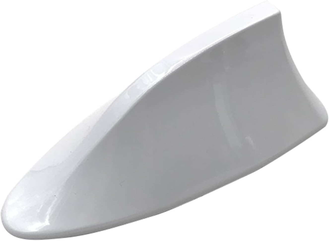 Car Shark Fin Aerials Cover for Mitsubishi ASX/Endeavor/Expo, ABS Roof Ceiling Antenna AM/FM Signal Radio,Decoration Accessories,White