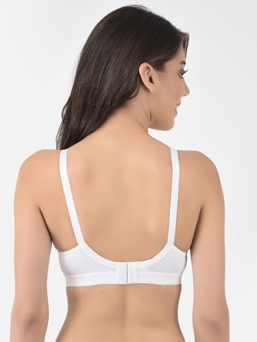 Image of Softline Women's Cotton Rich Wire-Free Non-Padded Balconette Bra Combo | Seamless, Breathable & Soft Fabric | Full Coverage & Everyday Comfort (Pack of 2)