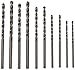 Price comparison product image Trend Snappy Replacement HSS Drill Bits for Imperial Countersinks, Pack of 10, High-Speed Steel, SNAP/DB/PK1, Black