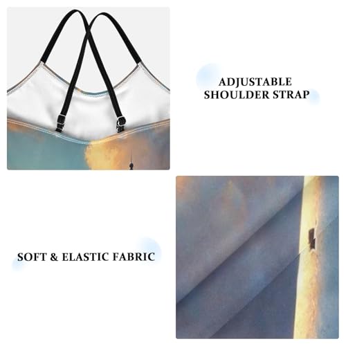 Winter Lighthouse Coast Bathing Suits for Girls Kids Swimsuits One Piece Swimsuits Summer Beach Swimwear3