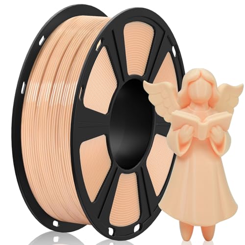 Image of Geeetech PETG Filament 1.75mm Skin Color, 1 KG (2.2lbs) Spool 3D Printer Filament, High-Toughness, ±0.02mm Accuracy, Neatly Wound & Moistureproof, Non-Clogging Non-Stringing, Fits Most FDM Printers