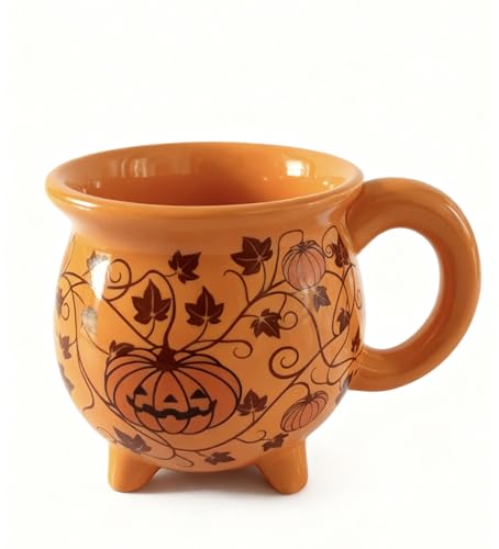 Ceramic Cauldron Mug - 12 oz Witches Brew Themed...