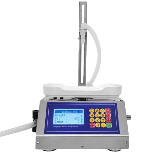 Riempitrice per bottiglie di miele, riempitrice per bottiglie da 3-300 ml Piccola riempitrice per miele, portata massima 1200 ml/min, attrezzatura per imbottigliamento automatico per shampoo, olio