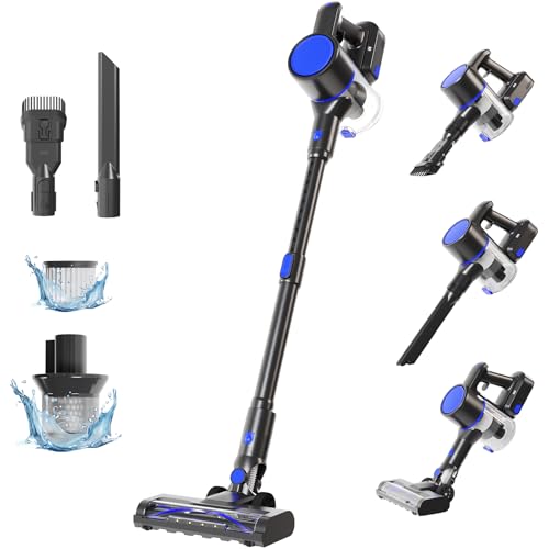 NEWBULIG Cordless Vacuum Cleaner, Lightweight Stick...