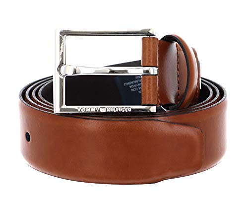 Tommy Hilfiger Herren FORMAL 3.5 Gürtel, Cognac, 80 – Ansicht 1