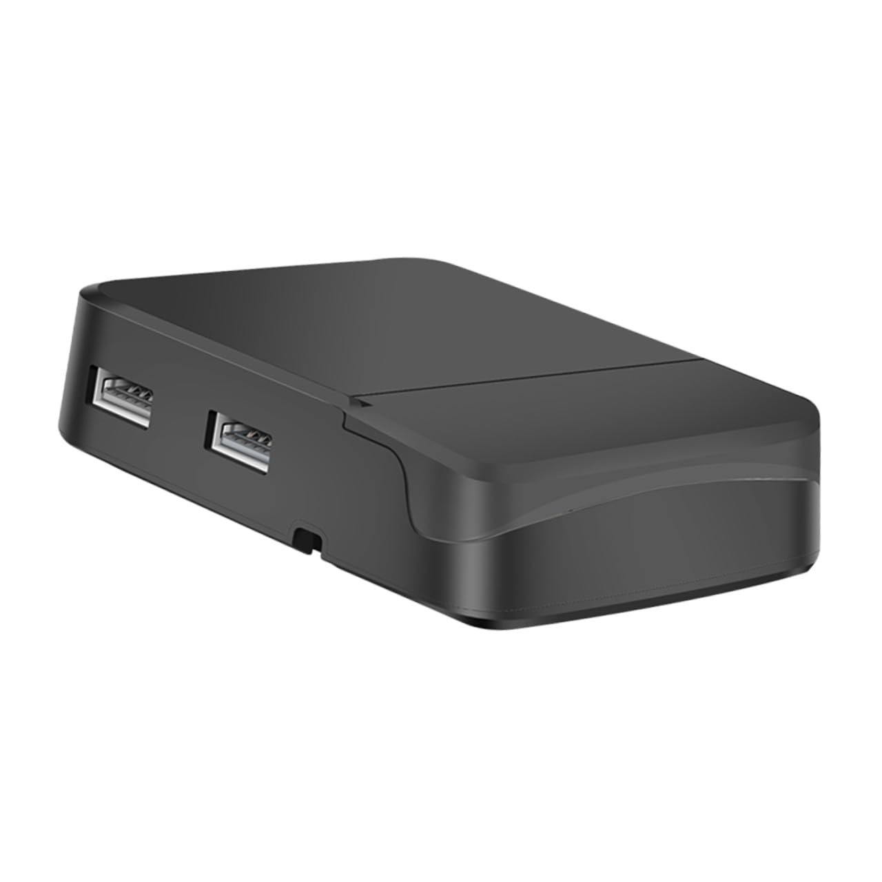 Homoyoyo Adaptador de Concentrador USB-c Soporte para Teléfono, Expansor de Puertos USB, Diseño Compacto para Viaje y Oficina
