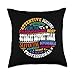 Groovy Student Support Team Appreciation Day Back To School Throw Pillow
