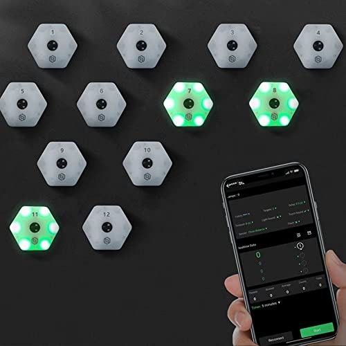 QUELINGSPORT 【queling】 ReactionX Reaction Training Light lamp Speed Agility Response Equipment Basketball Boxing fencingPhysical Rehabilitation of Flash Reflex traing System (12)