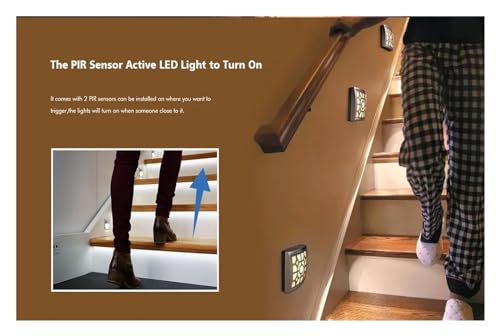 Controlador de luz escalera contra caídas nocturnas con sensor infrarrojo ES32 32 canales 3