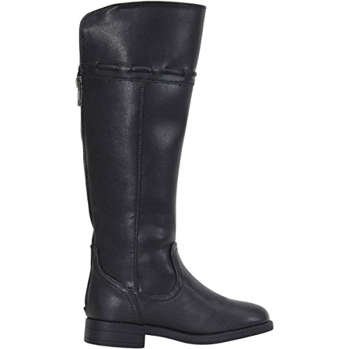 Sugar Little Girl's Cannoli Black Over-The-Knee Boots Shoes Sz: 113