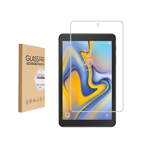 HYGAMOCC Screen Protector for Samsung Galaxy Tab A 8.0 inch (SM-T387 Model) Tempered Glass，9H Hardness Anti Scratch，Bubble Free，Case Friendly Easy Installation.(1 Pack)