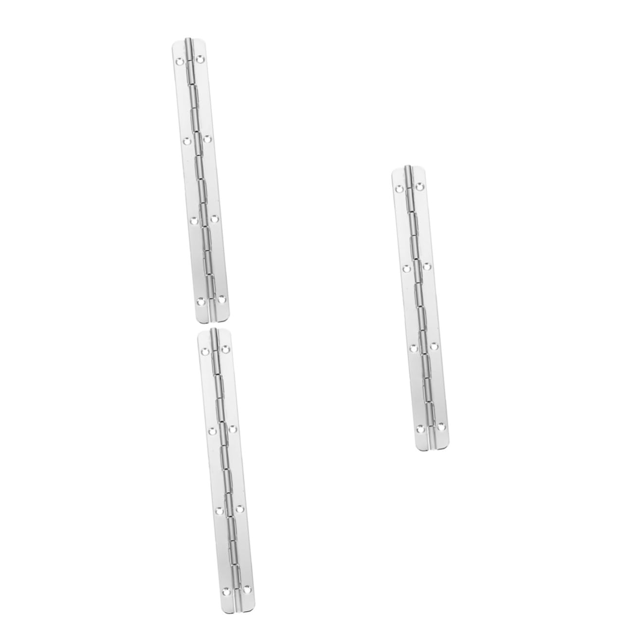 OKUMEYR 3pcs Continuous Piano Hinge for Jewelry Box Wood Boxes Hinge Small Hinges for Jewelry Case