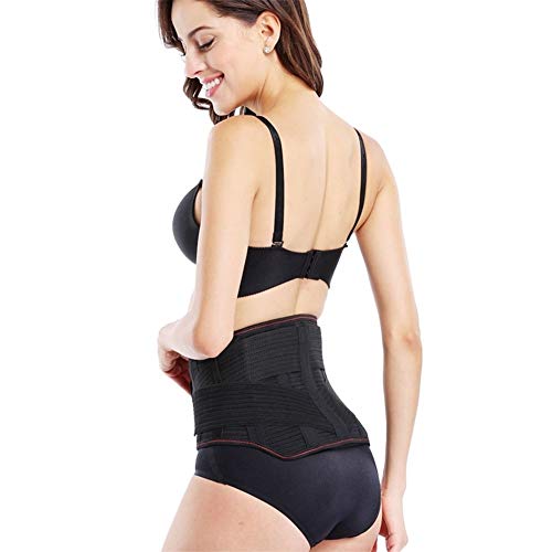 ZFF Soporte Lumbar 3PC Almohadilla Adelgazante Cinturón De Fitness Magnético Turmalina...