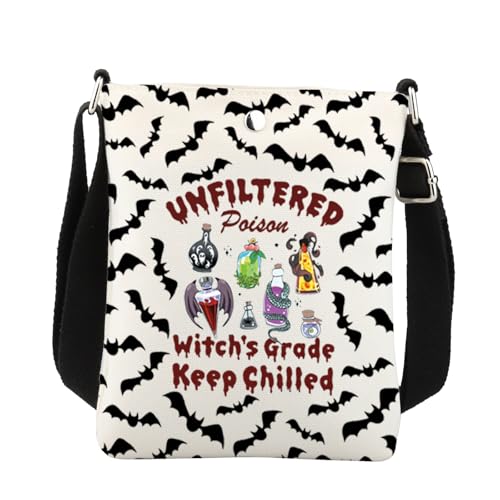 BNQL Unfiltered Poison Witches Crossbody Bag Halloween Witch Gifts Spooky Season Gifts Halloween Crossbody Cell Phone Purse4