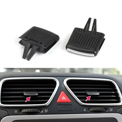 Clip de ajuste para salida de ventilación delantera de VW Scirocco 2009-2013, control preciso 3