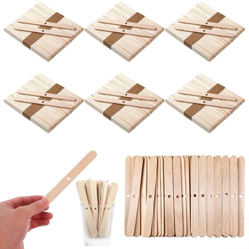 Outil centrage mèches de bougies en bois lot 800 pinces pour stabiliser la cire