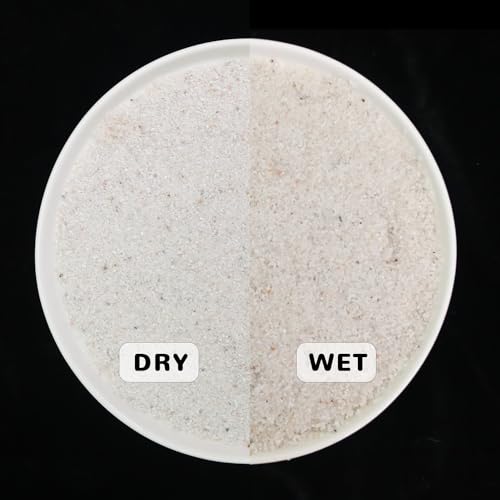 Image of 100% Natural Sand, Multi-Purpose Natural Silica Sand for Aquarium Subatrate, Fire Pits, Garden Landscaping, Decorative Sand for Vase Filler, Candle, Wedding, Home Decor, 10LB, White
