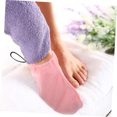 Chaussettes de soin pour paraffine et hydratation intense des pieds secs
