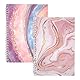 Husalsea Stickeralbum Leer, Wiederverwendbares Stickeralbum zum Sammeln, A5 Scrapbook Stickers Album mit Glatten Seiten, Stickeralbum Leer für Sticker Sammlung, 32 Blätter, 2 Stück