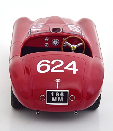 KK Scale Models 1/18 - F-ERRARI 166 MM - Winner Mille Miglia 1949 miniatura 5