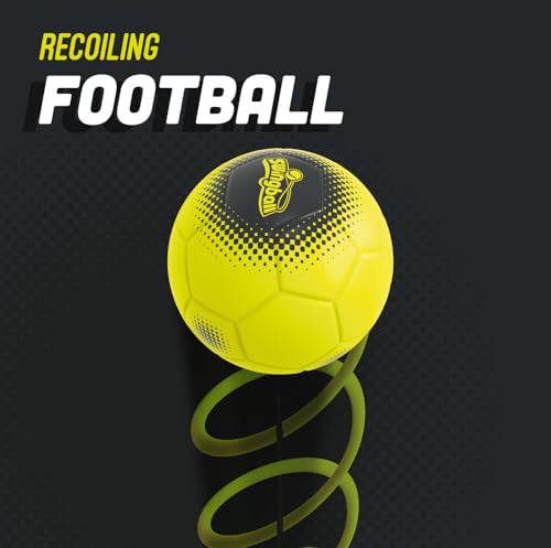 Swingball All Surface Soccer Trainer | Reflex Football | Rot/Gelb | Kinder 3+ | Fußballtrainer | Garten und Outdoor Ballspielzeug