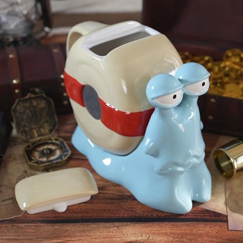 Tetera Transponder Snail de One Piece original para coleccionistas de anime 8