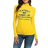 Lustig Warm Rentier Langarm Rundhals Sweatshirt Weihnachtspulli Teenager Mädchen Weihnachten 3D Schneemann Druck