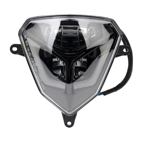 Projecteur avant LED moto Beta 250 optique motocross anti vibrations 2024