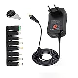 【Exactamente lo que está buscando】 Cargador ajustable versátil a un precio razonable, diferentes tamaños de salida y diferentes niveles de voltaje. Seguro para operar, práctico para configurar con el voltaje correcto y fácil de conectar los enchufes adaptadores. Cualquier problema para el producto, por favor no dude en contactarnos antes de regresar. ¡SIEMPRE ESTAMOS ATRÁS Y OFRECEMOS una fantástica asistencia postventa!