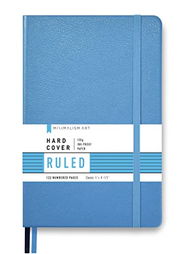 Minimalism Art, Premium Hard Cover Notebook Journal, Classic 5