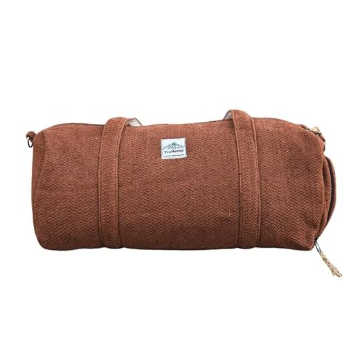 Best travel tote for flying TruHemp Durable Duffle Bag with Shoe Pocket