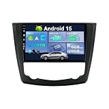 SXAUTO『Built-in 4G LTE/DAB』Android 15-6G+128G Autoradio Per Renault Kadjar (2015-2019) Sat Nav - Wireless CarPlay Android Auto - LED Camera + MIC - Volante WIFI 360-CAM DSP - 2 Din QLED 9 Pollici